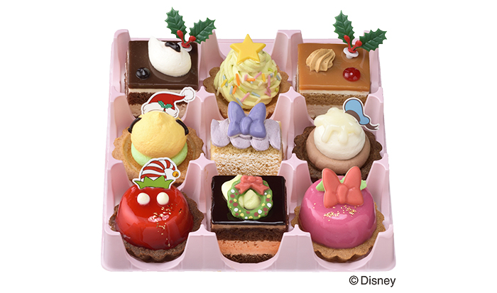 銀座コージーコーナー 11 ディズニー クリスマス コレクション 9個入 プチケーキ